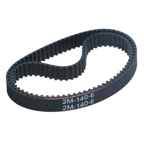 Courroie de synchronisation GT2 en caoutchouc durable 140-2GT-6mm pour mécanique
