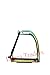Peacock Rainbow Gloss Safety Stirrups Horse Riding S/Steel with TREADS (4