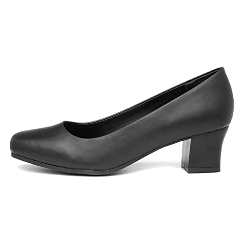 Lilley Womens Black Court Shoes - Size 6 UK - Black