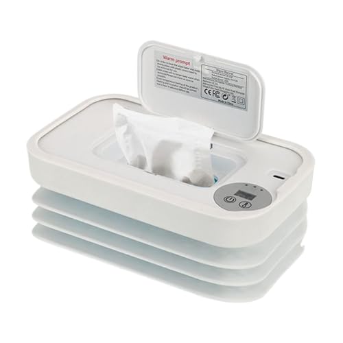 Chauffe-lingette bébé USB à température constante et cuve pliable
