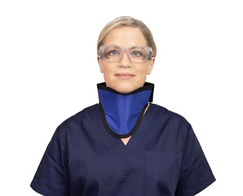 X-Ray Apron Bundle 2 - XL Flexback Apron, Thyroid Collar & Hat, 0.5mm Lead Free Protection, USA Made