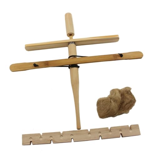 BESPORTBLE Camping Fire Starter Tool Kit Drill Fire Wooden Outdoor Survival Equipment