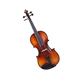 Violín Violín Acústico 4/4 De Madera Maciza Abeto Para Principiantes(3/4)