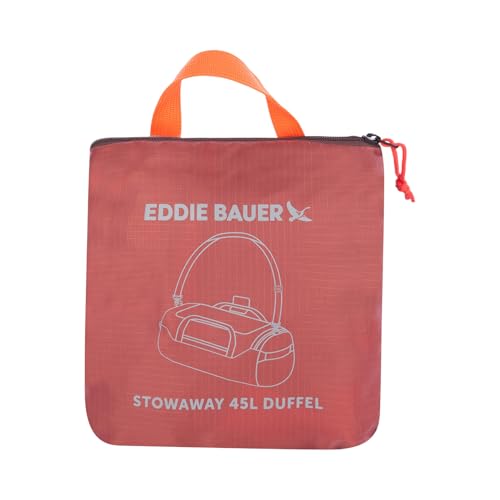 Eddie Bauer Stowaway Packable 45l Duffel Bag-Made from Ripstop Polyester, Maroon, Maroon, 45L, Stowaway Packable 45l Duffel Bag - Made from Ripstop Polyester by Eddie Bauer - Image 2
