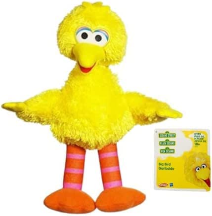 Sesame Street Jumbo 21" 53Cm Big Bird & 8.5" 21Cm Elmo & Cookie Monster Plush Toy Set Of 3 #TOP1