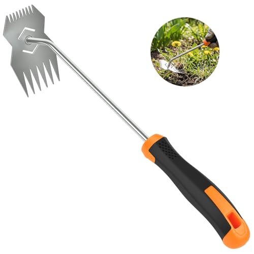 Weed puller tool,Garden tools,Portable Weeding Tool,Garden weed pulling tool,Adopt Anti slip Rubber handle,conforms to ergonomic curves,Suitable For Vegetable Cultivation And Horticulture on Farms