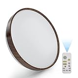 POOPEE LEDシーリングライト 6畳 リモコン付 木目調 無段階連続調光・調色 昼光色 電球色 30W 3300LM 豆球常夜灯モード メモリ機能 15分/30分/60分スリープタイマー 和風 天井照明器具 和室 部屋 玄関 寝室 洗面所 台所 日本語説明書 PSE認証済み