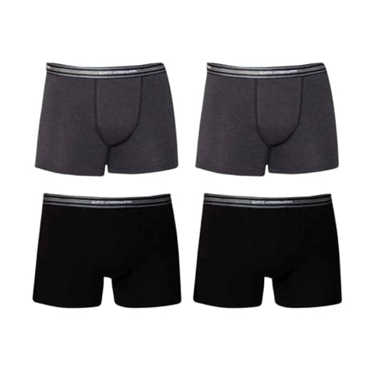 Kit 4 Cuecas Lupo Boxer Masculina Algodão Elastano Resistente Confortável Respirável Poliéster (BR, Alfa, G, Regular, Preto e Preto Mescla)