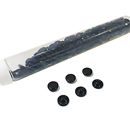 Hemispherical Resin Nazarene Buttons, 144 Pieces/Tube, Available in 13 Colors and 4 Sizes for Crafts Sewing - Image 2