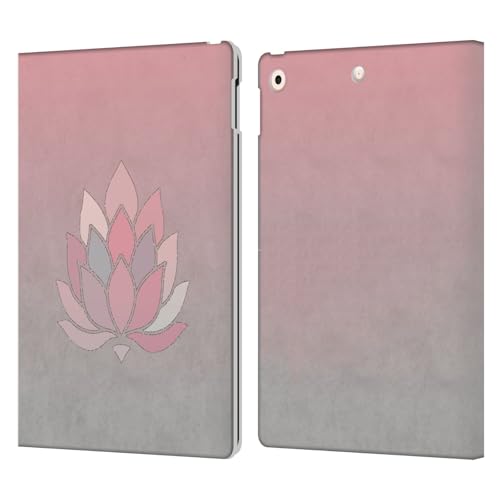Étui portefeuille iPad 10.2 Head Case Designs LebensArt Lotus Pastels