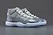 Nike mens Jordan 11 Retro shoes, Medium Grey/White-cool Grey, 9