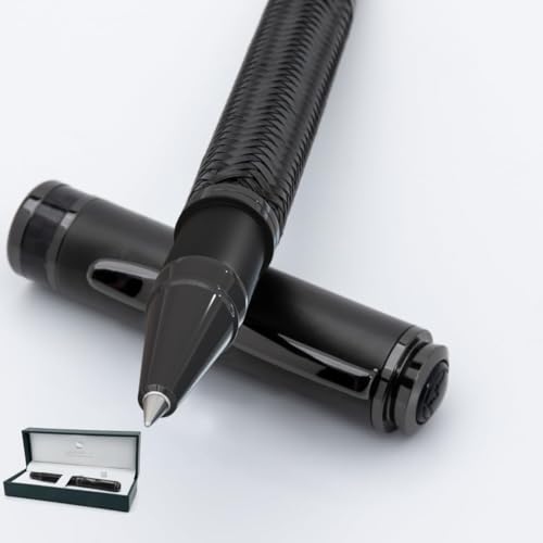 Stylo roller de luxe Monteverde Innova Formula M encre gel bleue