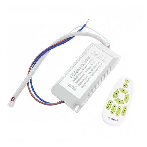 Plafonnier LED transformateur 20W à 120W avec télécommande RF 2.4G