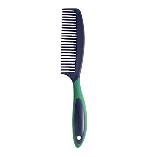 Peigne pour crinière bleu brosse de pansage équitation Horze Softgrip