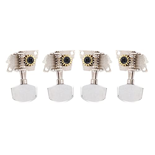 2L2R Silver Classica U Tuning Pegs Machine Heads U DIY Parts Tuning PegClassical PegTuning the Strings Ukulele