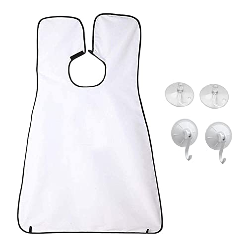 ANTIMOS Beard Apron Hair Clippings Catcher Grooming Bib for Men S...
