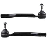 Bison Performance Set of Front Left LH & Right RH Outer Forged Steel Steering Tie Rod Ends Pair (2 Pieces) For Nissan Qashqai 2017-2019, Rogue 2014-2019, Rogue Sport 2017-2019