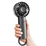 Portable Fan Handheld Personal Fan: Birthday Gifts for Women Girls - 3000Mah Handheld Fans for 17H,Type-C Cable - for Summer Essentials,Travel,Beach Vacation,Hiking,Cycling,Outdoor Activities --GREY
