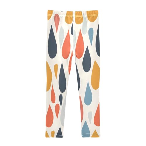 Toddler Girls Leggings Printed Yoga Pants Leggings Raindrop for Kids2