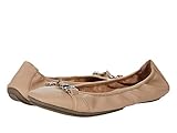 Me Too Olympia Ballet Flat w/Silver Chain