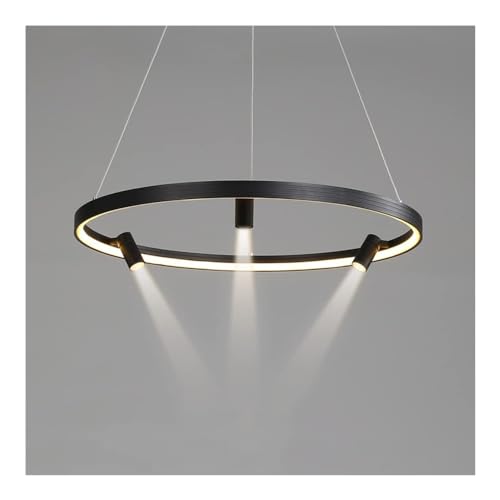 Plafond suspendu moderne pour illuminer les soirées dans votre salon decoratif
