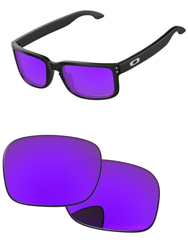 Image of Replacement Lenses for Oakley Holbrook OO9102 Sunglass - Precision Fit, UV Block & Impact Resistant