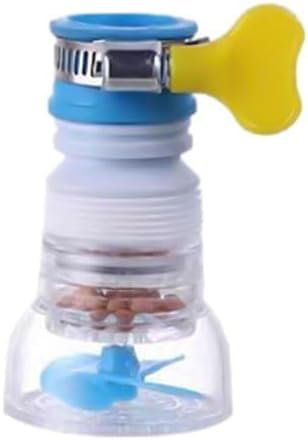 Blue 360 Degree Rotating Faucet Aerator Telescopic Anti-Splash Water- Saving Tap Sprayer, Tap Nozzle With Filter Tip Faucet Adapter for Kitchen Bathroom Faucet Parts Water Filtration and Softeners