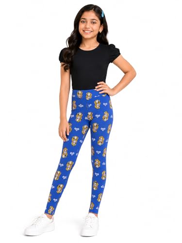Image of BODYCARE Kids Girls Cotton Leggings | Soft Stretchable Pants, Playtime, Yoga & Casual Wear | Comfortable Elastic Waist Leggings for Toddler & Kids Girls