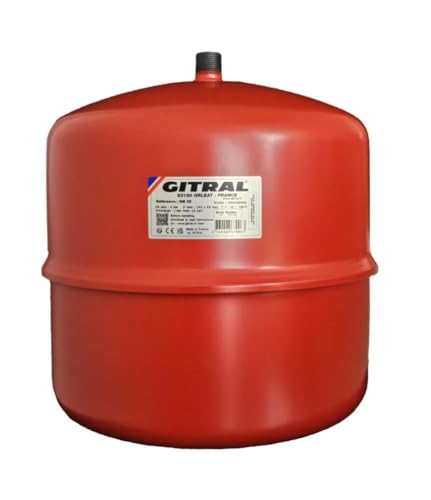 Vase d'expansion cylindrique 25L