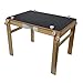 Produktbild Eichhorn 100002573 - Maltafel für Kreide, Folienstift und Schreibtisch, 2 in 1, Umbaubar, Holztafel 52x50,5x128,5cm / Holztisch 48x70x51,5cm, Kiefernholz
