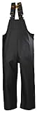 Helly-Hansen Workwear Gale Waterproof Bib Pants for Men Made from Heavy-Duty Protective Polyester/Polyurethane for Mobility, Black - X-Large