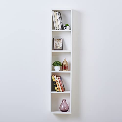 Image of Home Centre Helios Reynan White Engineered Wood Open Book Shelf
