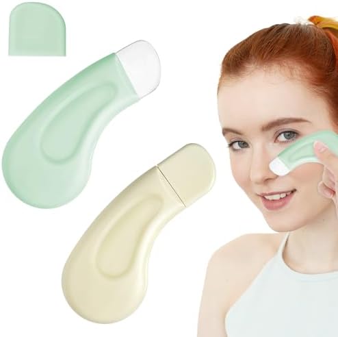 2Pcs Blackhead Remover Tool Silicone Face Scraper Deep Clean Skin...