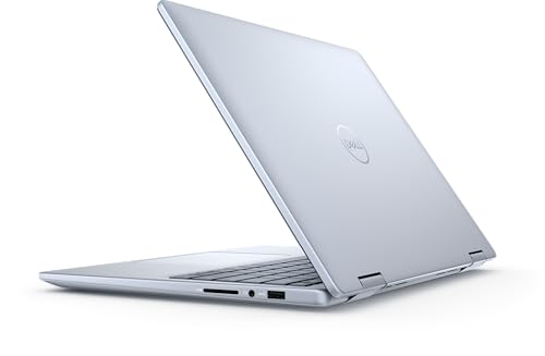 Image of Dell Inspiron 14 2-in-1 Laptop, 14 inch WUXGA IPS Touchscreen, Intel 7 150U 10-Core, Intel Graphics, 48GB DDR5 4TB SSD, Backlit Keyboard, Fingerprint, Wi-Fi 6E, 1080p FHD Camera, Win10 Home