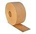 Gummed Packing Tape, Water Activated Tape Roll, 3 Inch x 450 Feet, Kraft Brown, 300 Pack