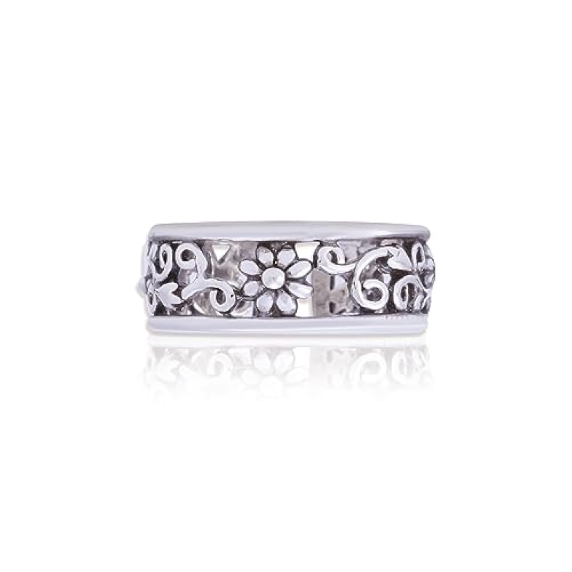 Women's 925 Sterling Silver Toe Rings, Amvat Bichiya