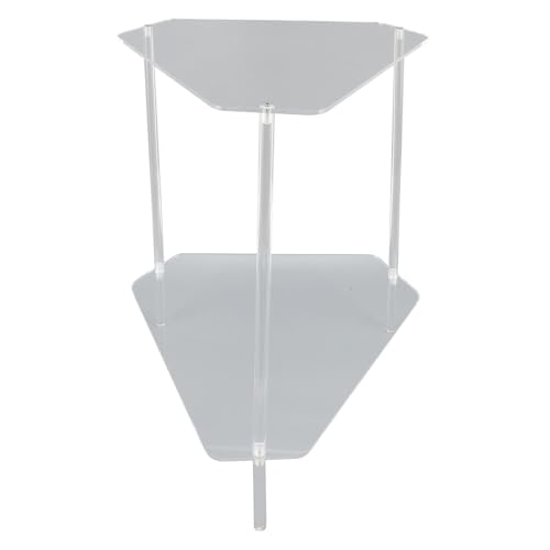 Table d'appoint d'angle SEAFRONT en acrylique pour sublimer votre coin lecture