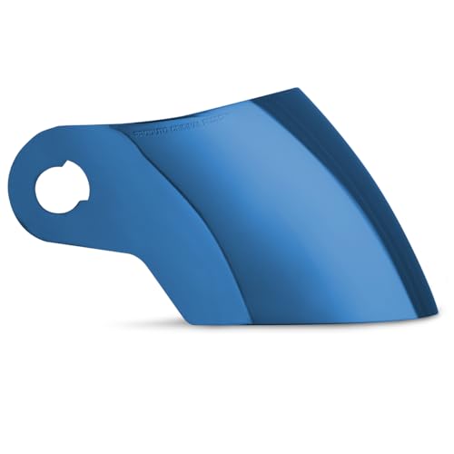 Viseira Capacete Evolution G5, G6 E G7 E Evolution G8-2,0 mm Evolution Todos Os Modelos Iridium Azul
