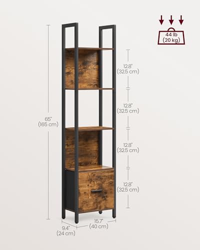 Libreros Y Estantes, Home Improvement librero rustico Marca VASAGLE (3)