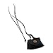 WEISUYUUS Elegant Leather Necklace with Coin Purse Pendant for Women Long Sweater Chain Headphone Bag Charm Neckchain Accessory