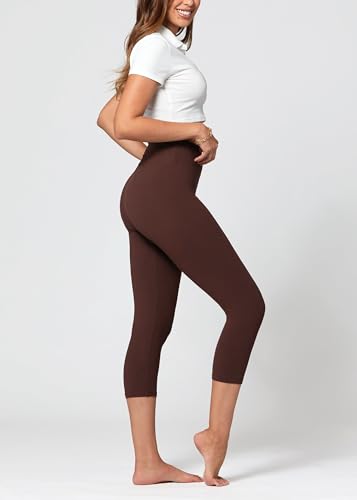 Image of Conceited High Waist Leggings in Shorts, Capri and Full Length - Buttery Soft - 3 inch High Waistband - Regular and Plus Size
