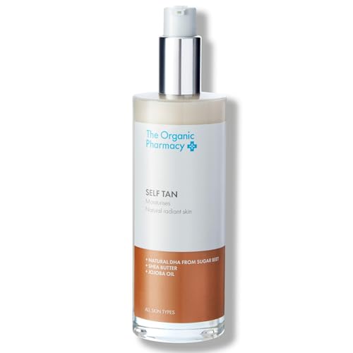 The Organic Pharmacy Self Tan - Streak-free, Natural Bronze Glow for Face & Body - Clean, Non-toxic, Vegan - 100 ml