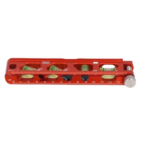 Regla de nivel de burbuja magnética anticaídas de aluminio 4