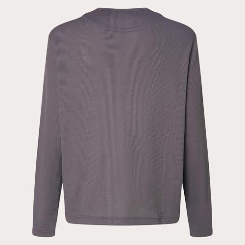 Oakley Men's All Day Waffle Long Sleeve Henley Tee2
