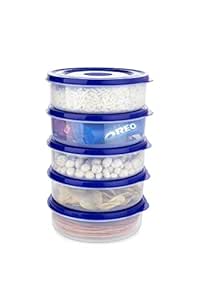criterion pack of 3 Unbreakable Multi-Purpose Storage Round Container ...