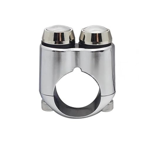 Interruptor Manillar Motocicleta Interruptor Control Manillar Motocicleta 22 Mm Y 25 Mm Botón 7/8' Y 1', Miniinterruptores 2 Botones Bloqueo Automático Momentáneo Encendido Apagado.