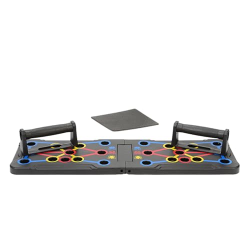 Planche push up pliable pour musculation à la maison : entraîneur de poitrine portable