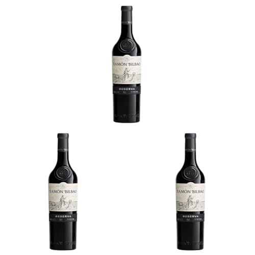 Ramón Bilbao Reserva 2018-75 cl, El embalaje puede variar (Paquete de 3)