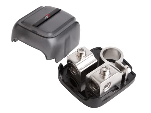 Borne de batterie positive 2x20/35/50 mm² pour câblage audio et alimentation auto