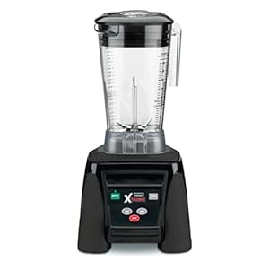 Waring Commercial MX1050XTX 3.5 HP Blender with Electronic Keypad Controls, Pulse Feature and a 64 oz. BPA Free Copolyester Container, 120V, 5-15 Phase Plug